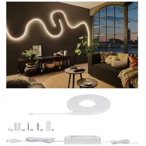 Comparateur de prix : Paulmann Kit de base ruban MaxLED Flow 3 m 37 W 2700K 2250 lm blanc