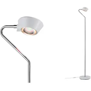 Comparateur de prix : Paulmann Lampadaire led 3-step-dim ramos 2700k 840lm 320lm 7,5 3,5w blanc dépoli#chrome