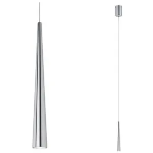 Comparateur de prix : Paulmann Luminaire en suspension led gutta 2700k 520lm 7w alu brossé
