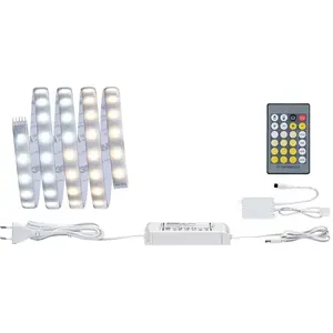 Comparateur de prix : Kit de base avec revêtement MAXLED 1,5 m 10 W lumière blanche plastique Paulmann