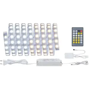 Paulmann MaxLED Kit 3 m tunable White 20W 230- 36VA Argent Plastique pas cher