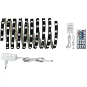 Comparateur de prix : Paulmann YourLED Strip LED RGB 3m revêtue 17,8W 183lm/m 39 LEDs/m RGB 24VA