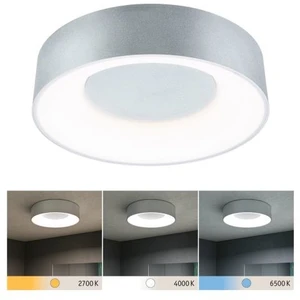 Comparateur de prix : Paulmann Plafonnier led casca ip44 white switch 1500lm 230v 16w alu mat