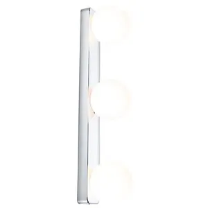 Paulmann Plafonnier Gove IP44 G9 230V Max. 3x20w Dimmbar Chrom, satin
