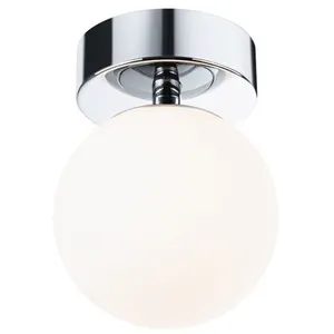 Paulmann Gove plafonnier LED à 1 lampe chromé 5 W pas cher