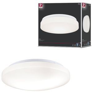 PAULMANN Plafonnier axin  ip44 e27 350mm  230v max. 2x18w gradable blanc pas cher