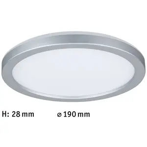 Comparateur de prix : Paulmann Atria Shine Panneau on/off chrome 840 Ø19cm