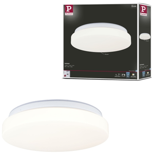 Paulmann Ap Luiana Hf-Sen Ip44 Led 16,5w Whitesel 280mm Blanc 230v Plastique