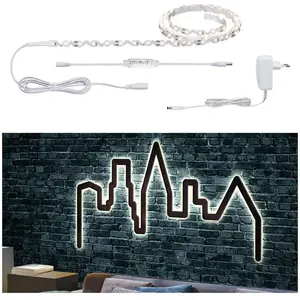 Comparateur de prix : Paulmann - Kit de base FLEX LED 3D blanc L1,5 m - Blanc