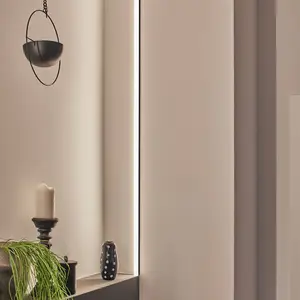 Profilé de strip LED Square IP20 noir et blanc Paulmann L.100 x H.15 x P.23cmVendu parkaufland