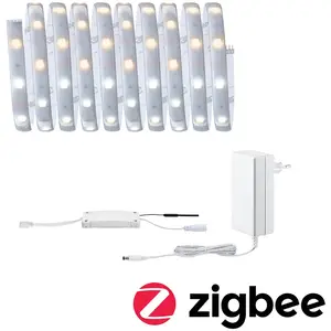 Comparateur de prix : Paulmann MaxLED 250 Set de base IP44 CCT ZigBee 3m