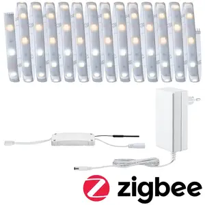 Comparateur de prix : Paulmann MaxLED 250 Set de base IP44 CCT ZigBee 5m