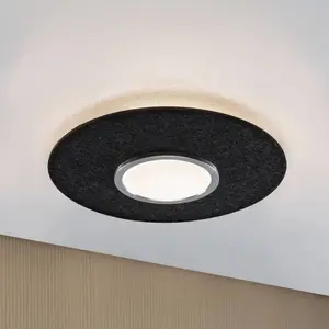 Comparateur de prix : Paulmann Smart Plafonnier LED Tulga, anthracite Ø 45 cm feutre