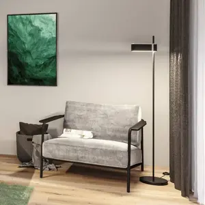 Comparateur de prix : Paulmann Lampe sur pied LED Jagun, anthracite, feutre, 3-step-dim