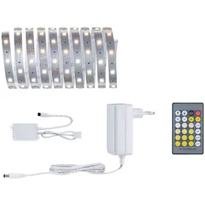 Comparateur de prix : Paulmann - 79860 Ruban led (Base) avec connecteur mâle 24 v 3 m blanc chaud 1 set