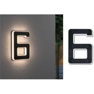 Comparateur de prix : Paulmann Paulmann Numéro De Maison Solaire Led 6