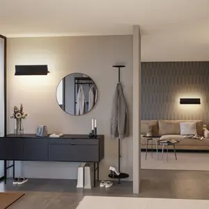 Comparateur de prix : Paulmann Stine applique LED, ZigBee, CCT, noire