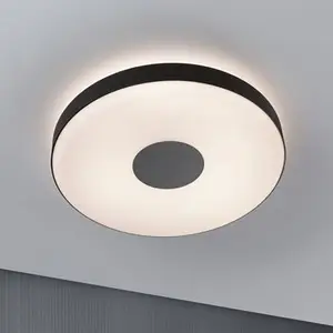 Comparateur de prix : Paulmann Puric Pane II plafonnier LED en noir