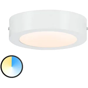 Comparateur de prix : Paulmann Paulmann Carpo Plafonnier Led Rond Blanc 17 Cm