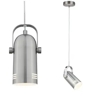 Paulmann Neordic Luminaire en suspension Lavea E27 max. 15W Acier brossé gradable MétalVendu paramazon