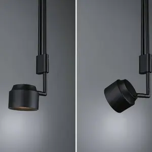 Comparateur de prix : Paulmann Puric Pane I suspension LED 1 lampe noire
