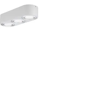 Comparateur de prix : Paulmann 79710 Plafonnier à LED Argun orientable 3 x 4,8 W avec variateur d'intensité en aluminium brossé brossé 3000 K 14,4 W [Classe énergétique A++]