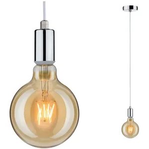 Comparateur de prix : Paulmann Luminaire en suspension larus ip44 e27 max. 60w chrome gradable