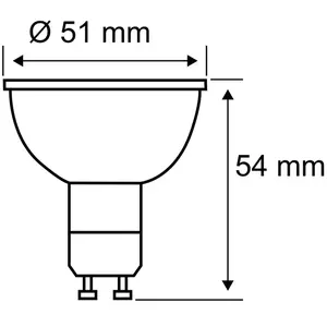 Paulmann réflecteur LED GU10 5,7 W 2 700 K 100° pas cher