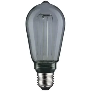 Paulmann Piston à LED de l'édition de lueur intérieure E27 230V 80LM 3,5W 1800K Smoke Verre pas cher