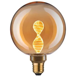 Comparateur de prix : Paulmann Inner Glow Edition Globe LED Helix E27 230V 180lm 3,5W 1800K Doré