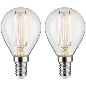 Comparateur de prix : Paulmann ampoule LED E14 2,7W 2700K filament par 2