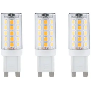 Comparateur de prix : Paulmann 3 ampoules à broche LED G9 2,2 W 2 700 K