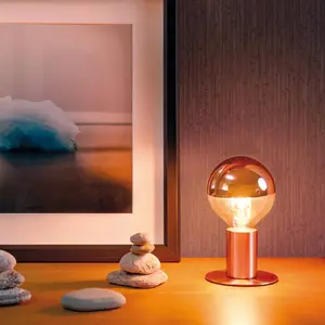 Comparateur de prix : Ampoule LED PAULMANN G95 réflecteur 600lm E27 2700K 6,5W 230V Cuivre