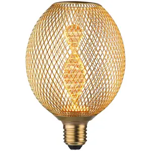 Comparateur de prix : Paulmann Metallic Glow Standard 230 V Globe LED E27 Helix 130lm 3,5W 1800K Laiton