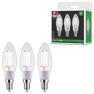 Comparateur de prix : Non communiqué Eco-Line Filament 230 V Bougie LED E14 3x525lm 3x2,5W 3000K Clair