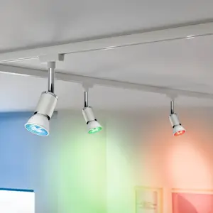 Comparateur de prix : Paulmann LED GU10 4,8 W 350 lm ZigBee RGBW blanc