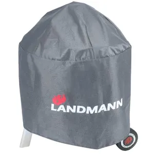 Comparateur de prix : Housse ronde pour barbecue LANDMANN - 70x80 cm - Gris - 100% imperméable