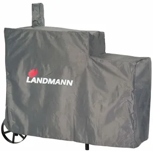 Housse de barbecue - LANDMANN - Premium XL - Gris - Polyester 600D - 140x65x114 cm pas cher