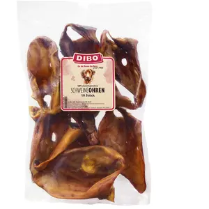 Comparateur de prix : 10x Oreilles de porc Dibo Premium - Friandises pour chien