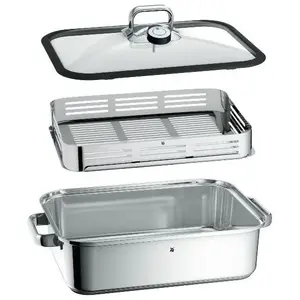 WMF - Cuiseur vapeur 6.5l inox - 1740136040 pas cher