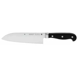Comparateur de prix : WMF 1892316032 Couteau Santoku, Acier, Noir, 37 x 8 x 3 cm