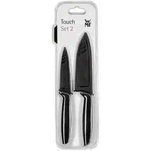 Wmf 1879086100 lot de 2 couteaux touch noir pas cher