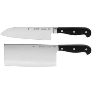 WMF Set Asie Couperet & Santoku - Spitzenklasse PlusVendu paramazon