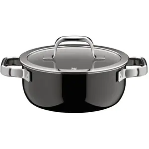 WMF Faitout bas 20 cm Noir - Fusiontec Mineral Pro pas cher