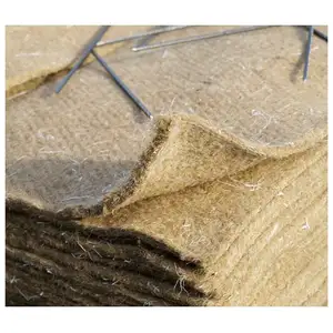 Lot de dalles de paillage en jute Dimension: 73 x 73 cm (Lot de 25)Vendu parsnowleader