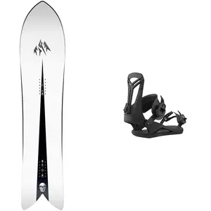 Jones - Packs (snowboard + fix) - Fixations de Snowboard - Pack Storm Chaser 2024  - Blanc