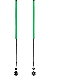 Les batons d'Alain - Bâtons de ski de randonnée - Pomme - Taille 115 cm - VertVendu parsnowleader