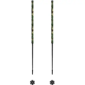 Les batons d'Alain - Bâtons de ski de randonnée - Camo Vert - Taille 115 cmVendu parsnowleader