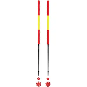 Les batons d'Alain - Bâtons de ski de randonnée - Espagne - Taille 135 cm - RougeVendu parsnowleader