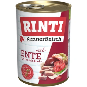 Comparateur de prix : 1x400g canard RINTI - Nourriture pour chien
